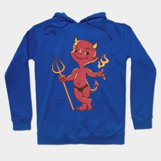 Vintage Lowbrow Impish Little Devil Hoodie